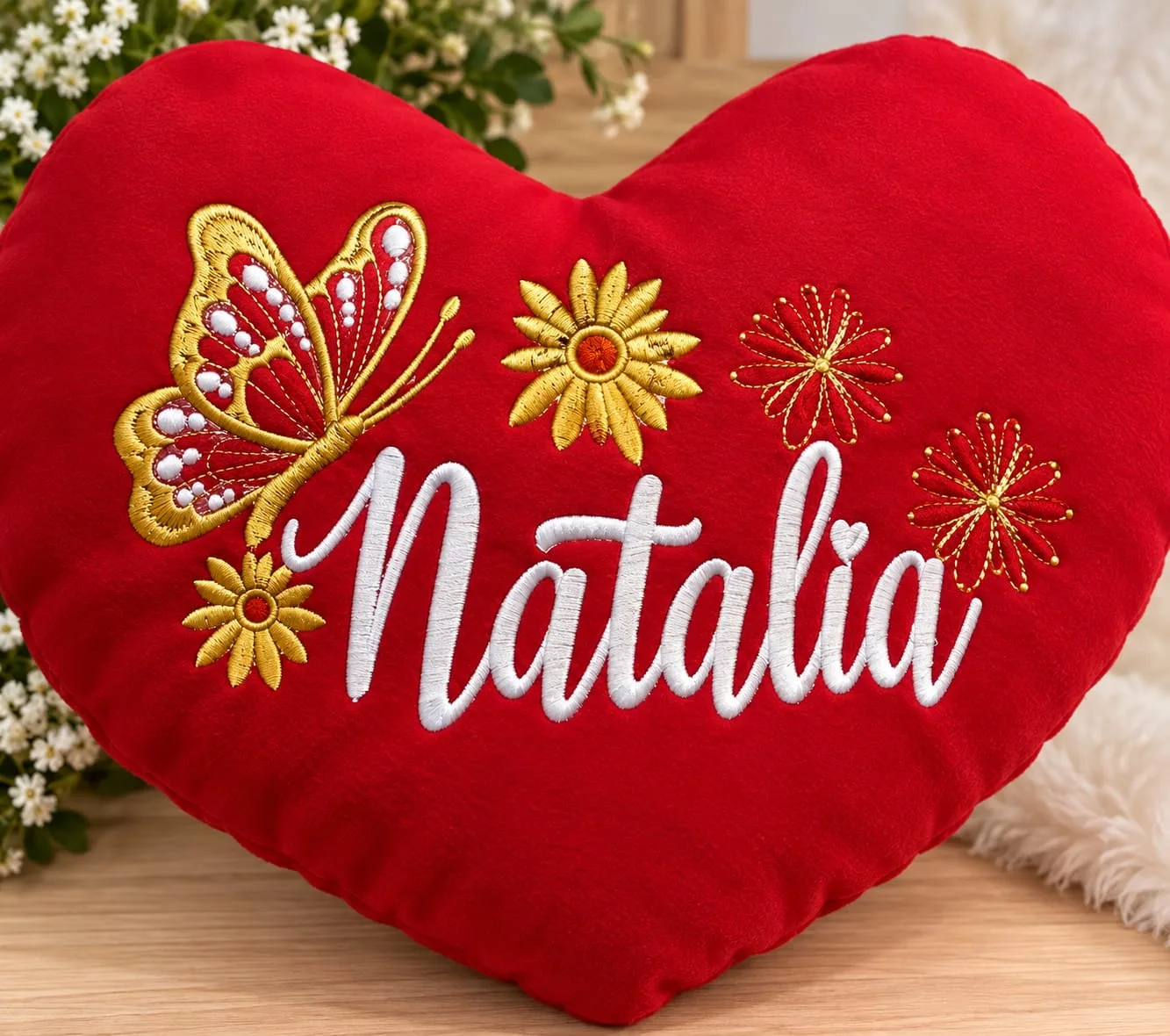 ❤️ Cojín de Corazón Personalizado